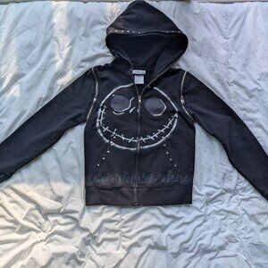 Disneyland Resort Nightmare Before Christmas Jack Skellington Zip Hoodie small S